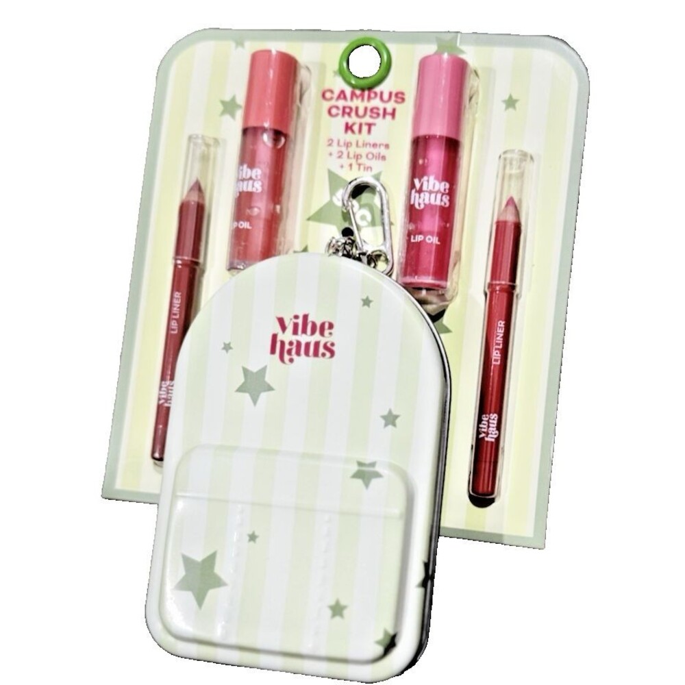 Vibe Haus 5 PC Campus Crush Kit with Lip Liners/Lip Oils